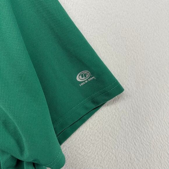 Detroit Tigers Jersey Men's Medium Green Embroidered Stitched St pattys Sewn - Picture 5 of 9